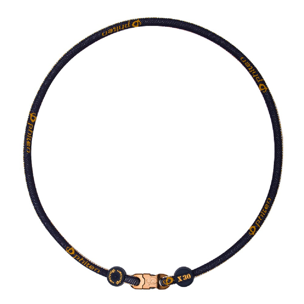 X30 DENIM TITANIUM NECKLACE