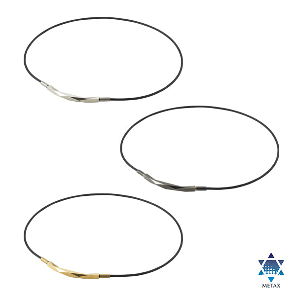 METAX ROUND NECKLACE DIAMOND CUT – Phiten