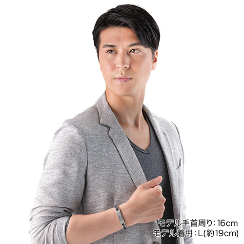 TITANIUM HARD COAT BRACELET METAX WIDE