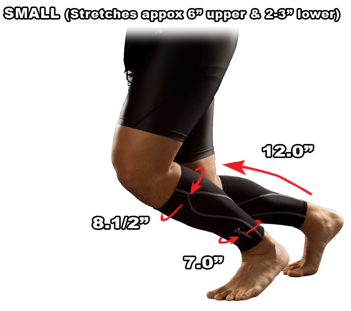 TITANIUM COMPRESSION CALF SLEEVES