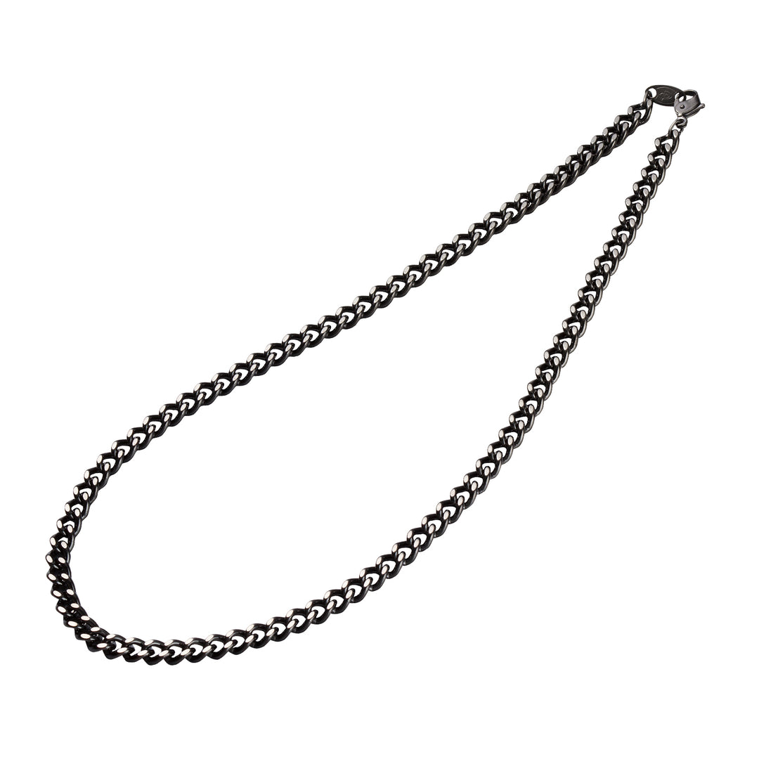 CARBONIZED TITANIUM CHAIN NECKLACE