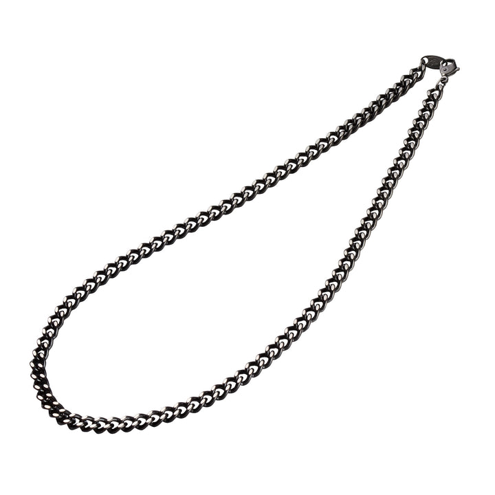 CARBONIZED TITANIUM CHAIN NECKLACE