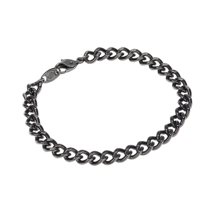 CARBONIZED TITANIUM CHAIN BRACELET