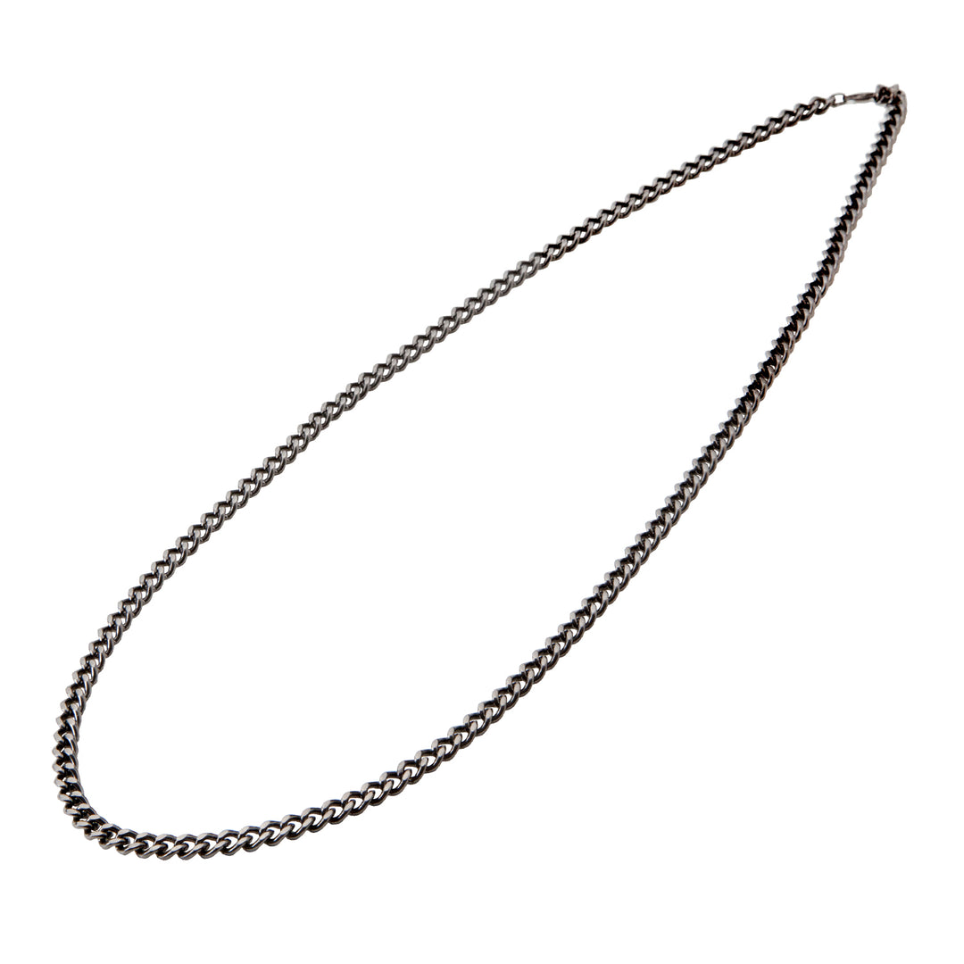CARBONIZED TITANIUM CHAIN NECKLACE