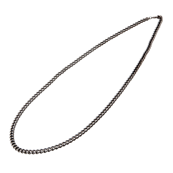CARBONIZED TITANIUM CHAIN NECKLACE