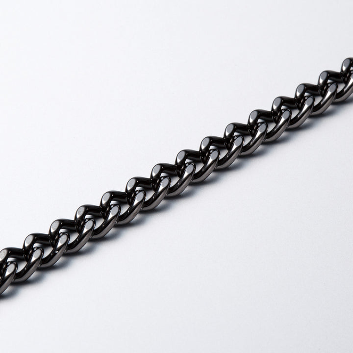 CARBONIZED TITANIUM CHAIN NECKLACE