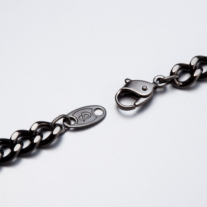 CARBONIZED TITANIUM CHAIN NECKLACE