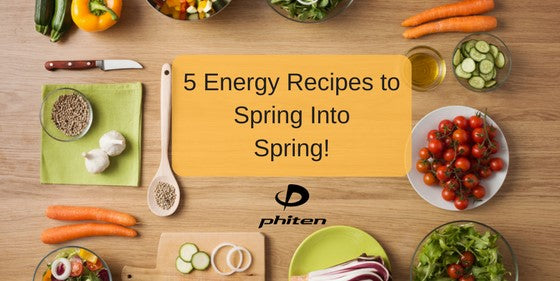 5 ENERGY RECIPES TO SPRING INTO SPRING!