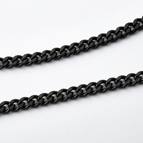 CARBONIZED TITANIUM CHAIN NECKLACE