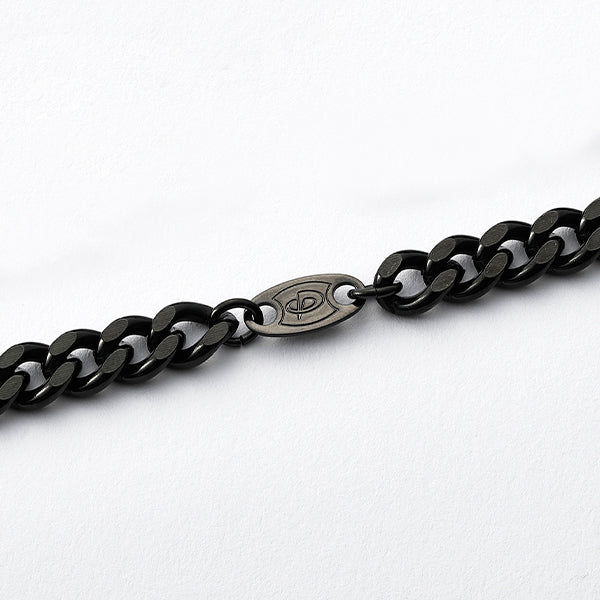 CARBONIZED TITANIUM CHAIN NECKLACE