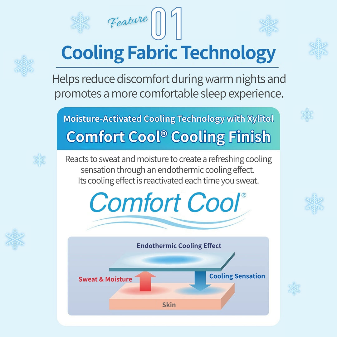 Cool Touch Reversible Pillow Cover