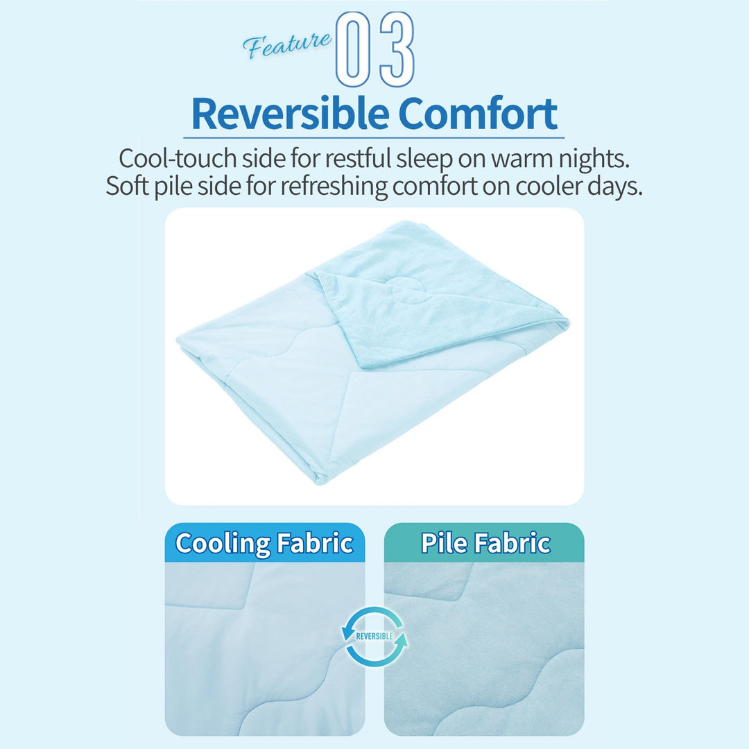 Cool Touch Reversible Blanket