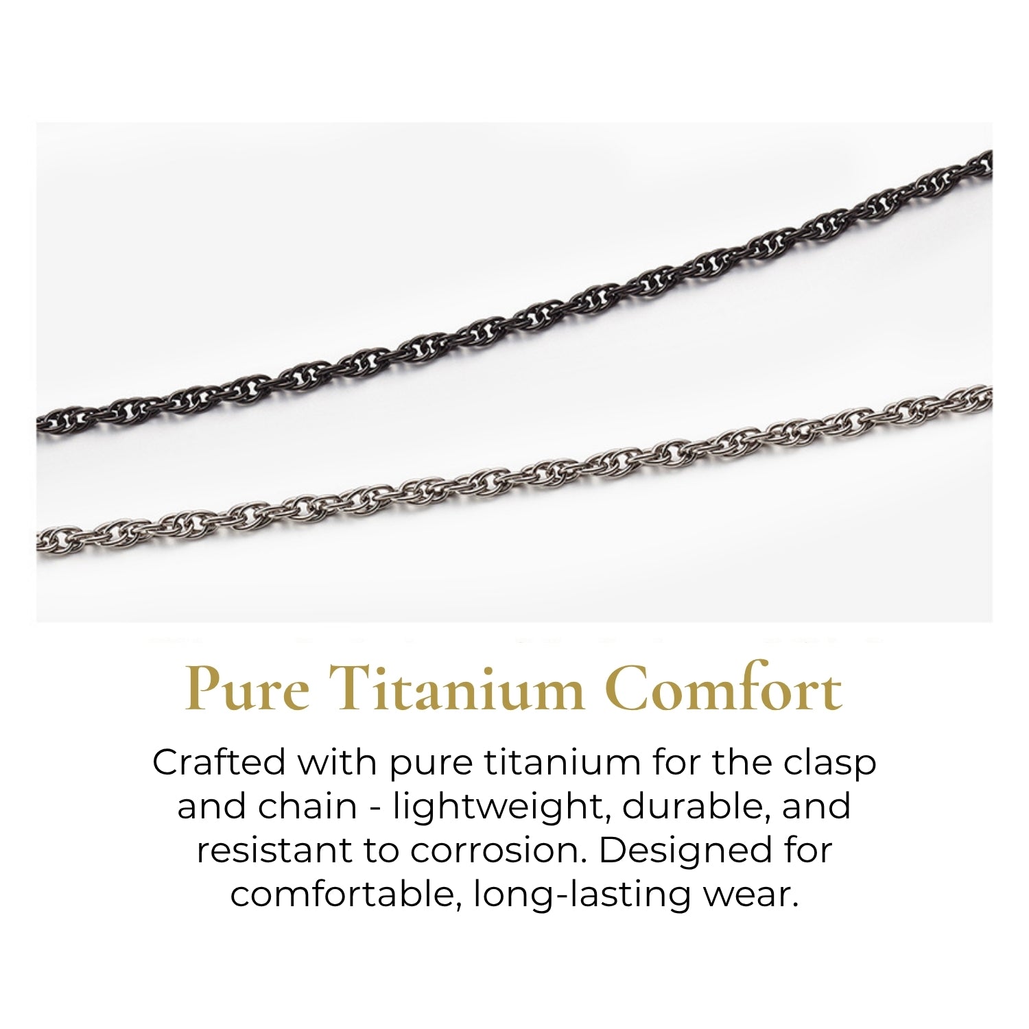 Metax Titanium Chain Necklace – Phiten