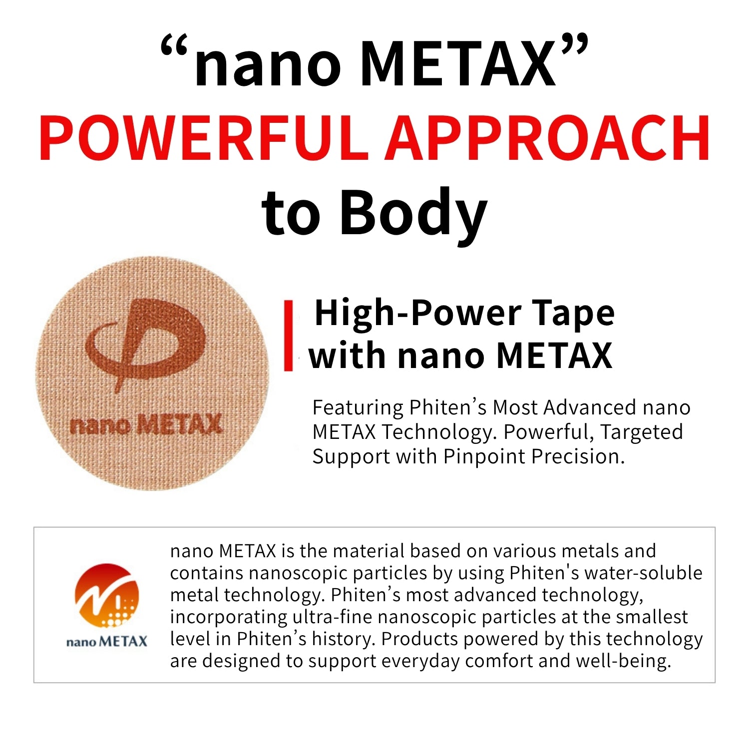 nano METAX Power Tape Discs – Phiten