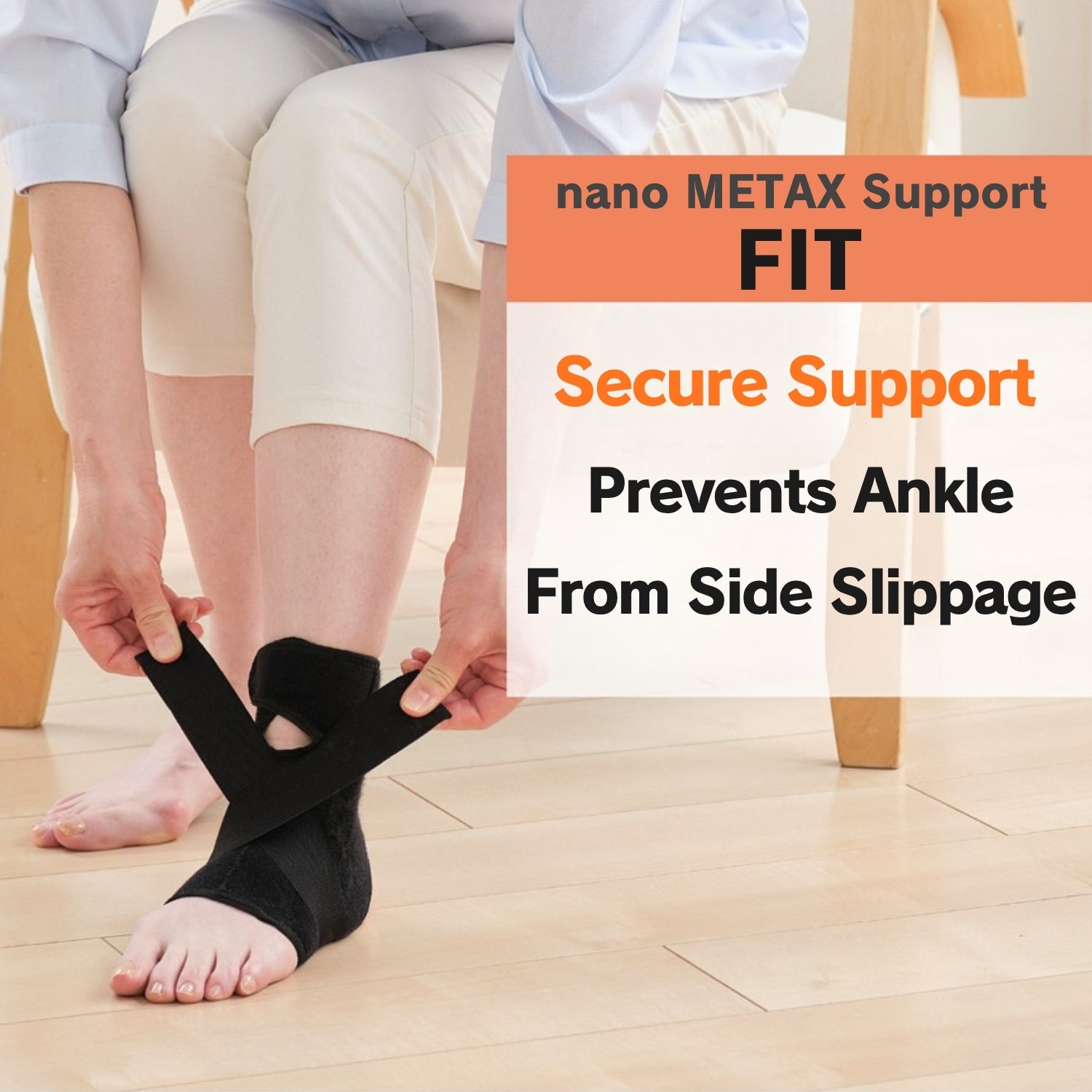 nano METAX Ankle Brace – Phiten