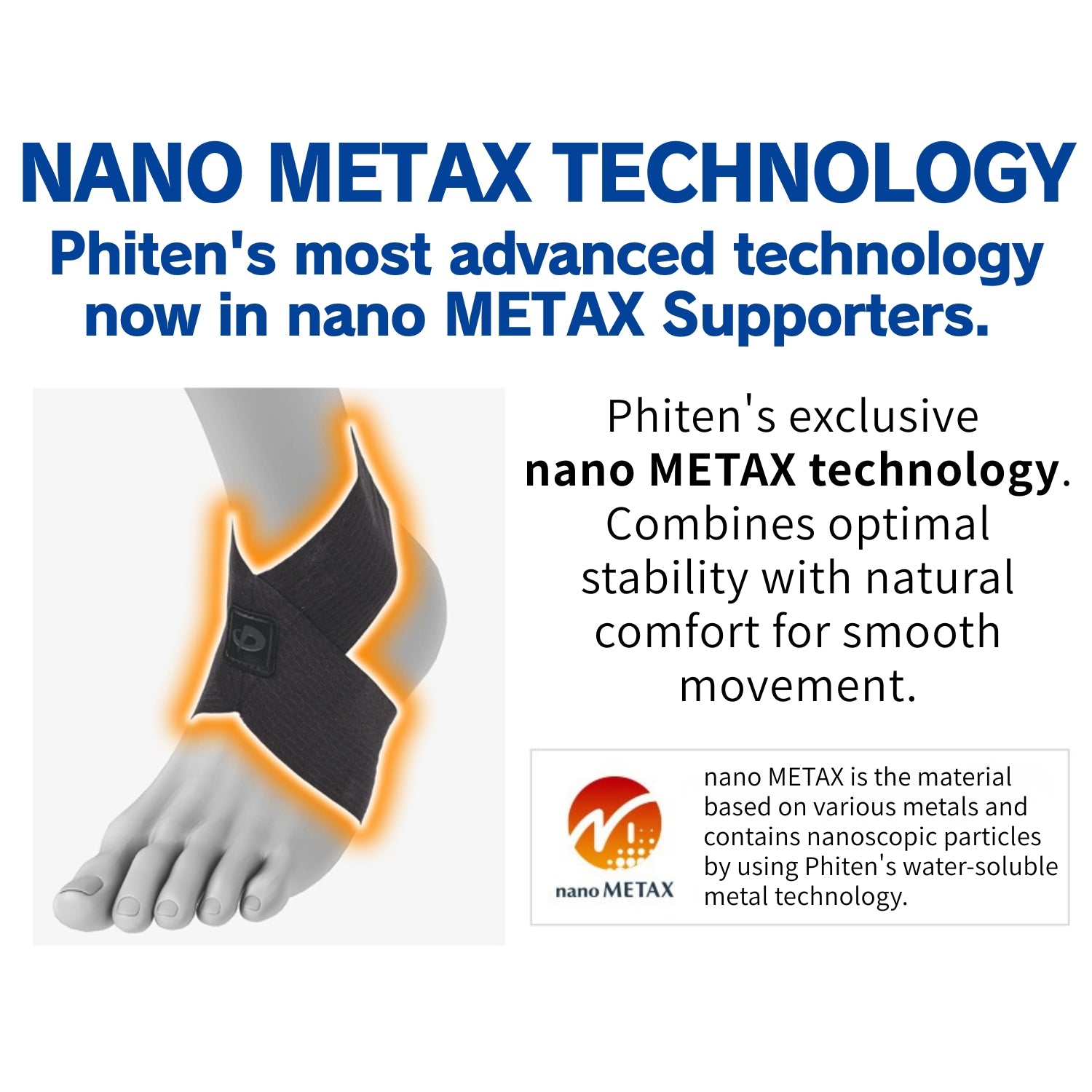 ayamekko　フリルスタイ nano METAX Ankle Wrap – Phiten