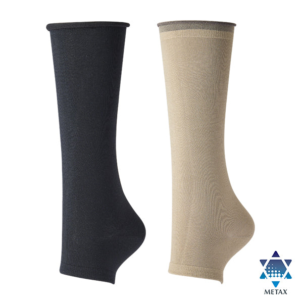 METAX OPEN TOE SOCKS SILK