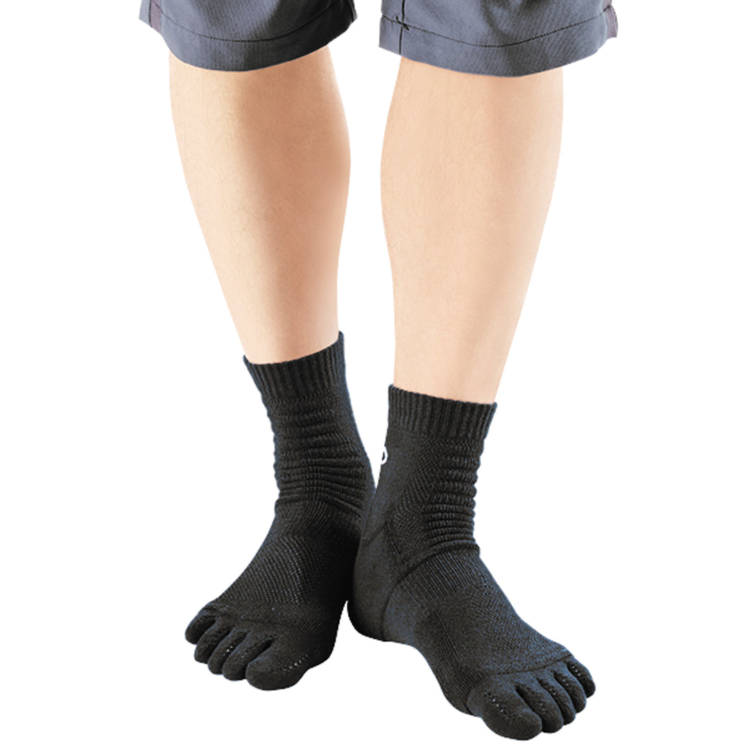 METAX SPORT SOCKS SEMI-LONG FIVE-TOE 2 PAIRS