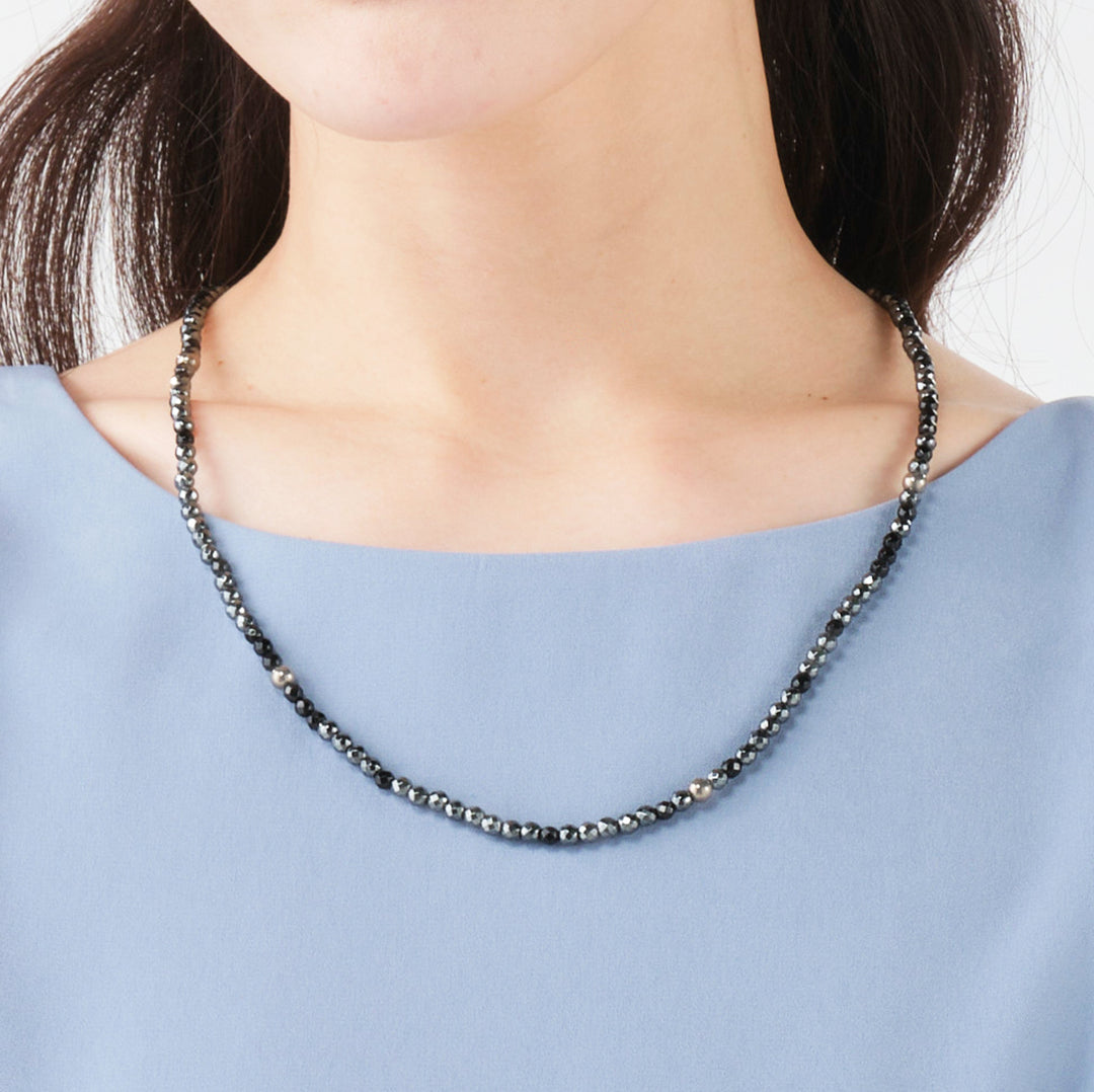 Onyx Hematite Necklace
