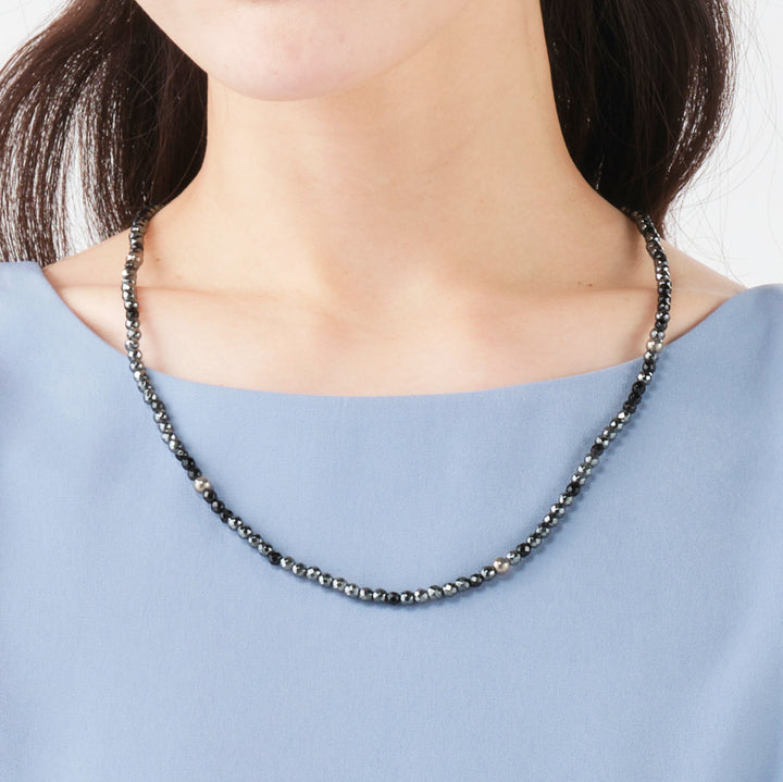 Onyx Hematite Necklace