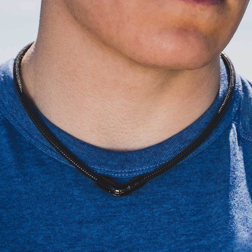 X50 TITANIUM NECKLACE V-EDGE – Phiten