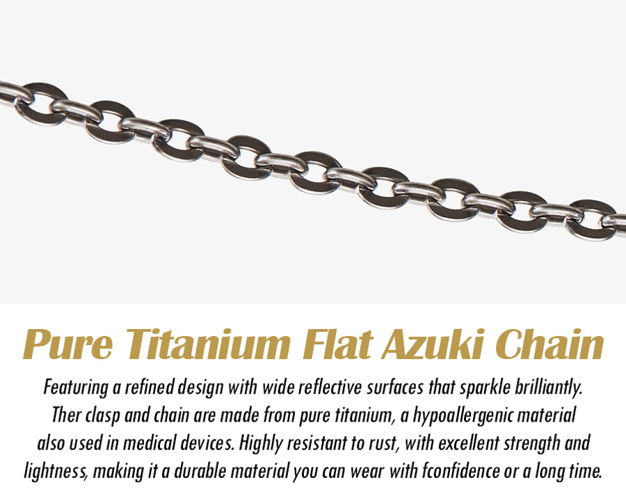 Titanium Slim Chain Necklace Basic