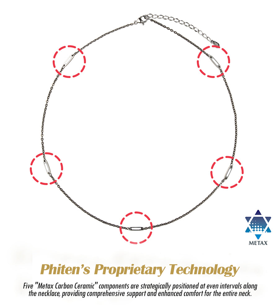 Titanium Slim Chain Necklace Station