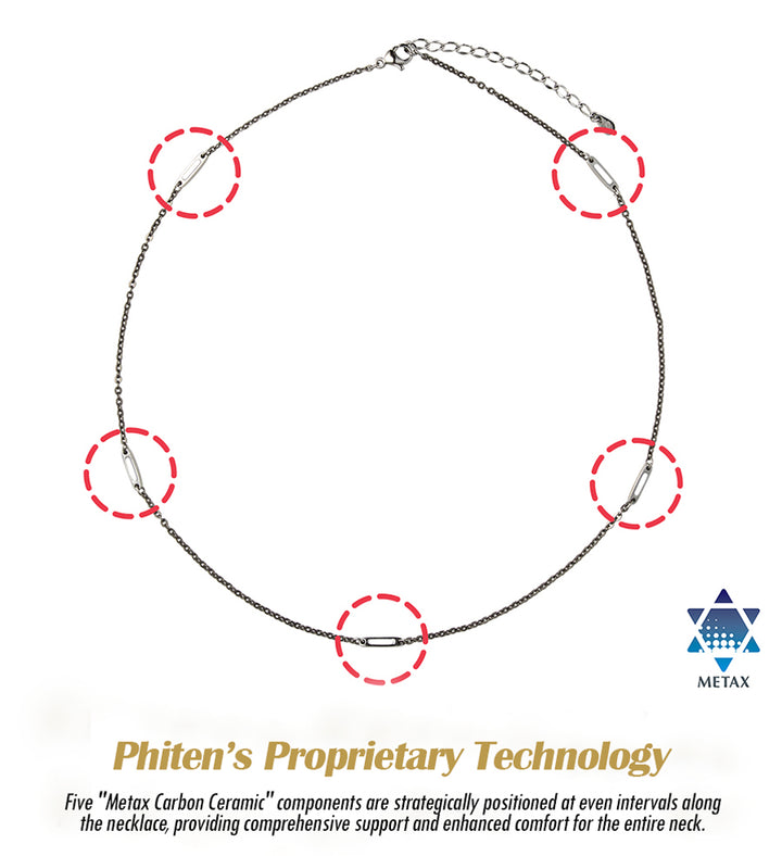 Titanium Slim Chain Necklace Station