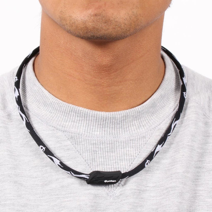 X30 TRIBAL II TITANIUM NECKLACE