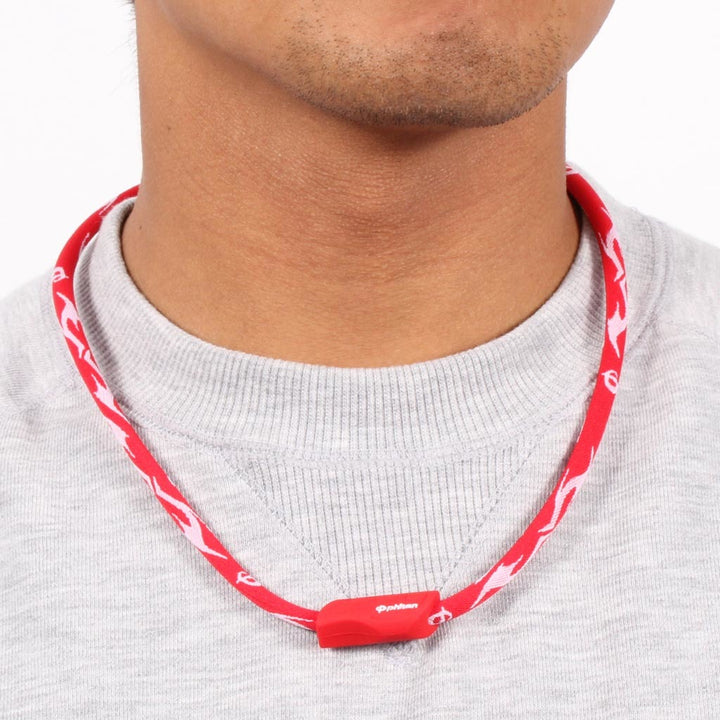 X30 TRIBAL II TITANIUM NECKLACE